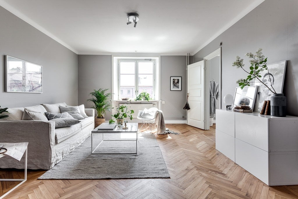 Du gris dans la décoration intérieure