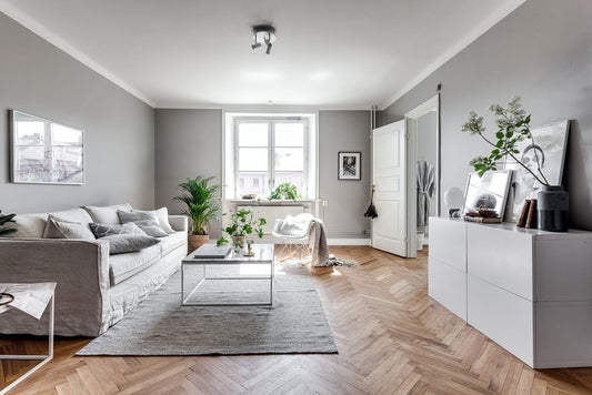 Du gris dans la décoration intérieure
