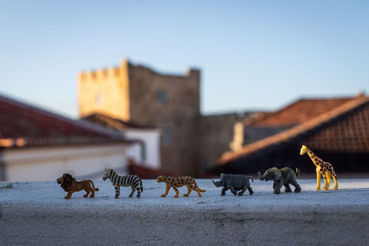 Les animaux en résine