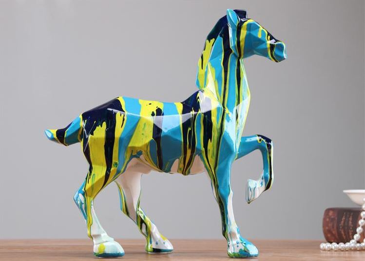 Statuette cheval
