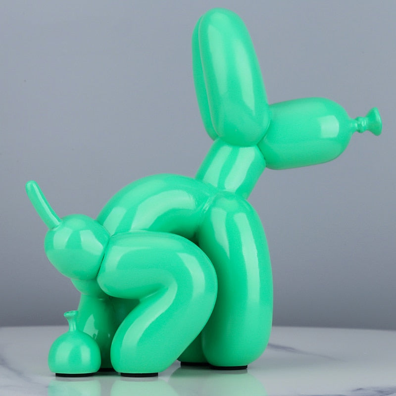 Statuette Balloon Dog crotte