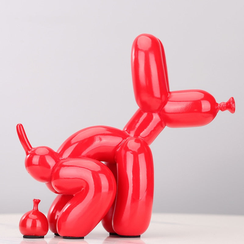 Statuette Balloon Dog crotte