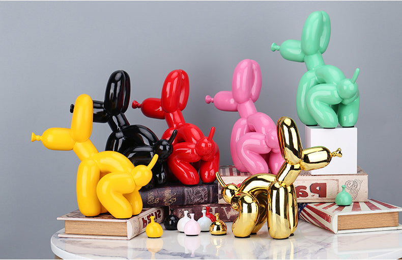 Statuette Balloon Dog crotte