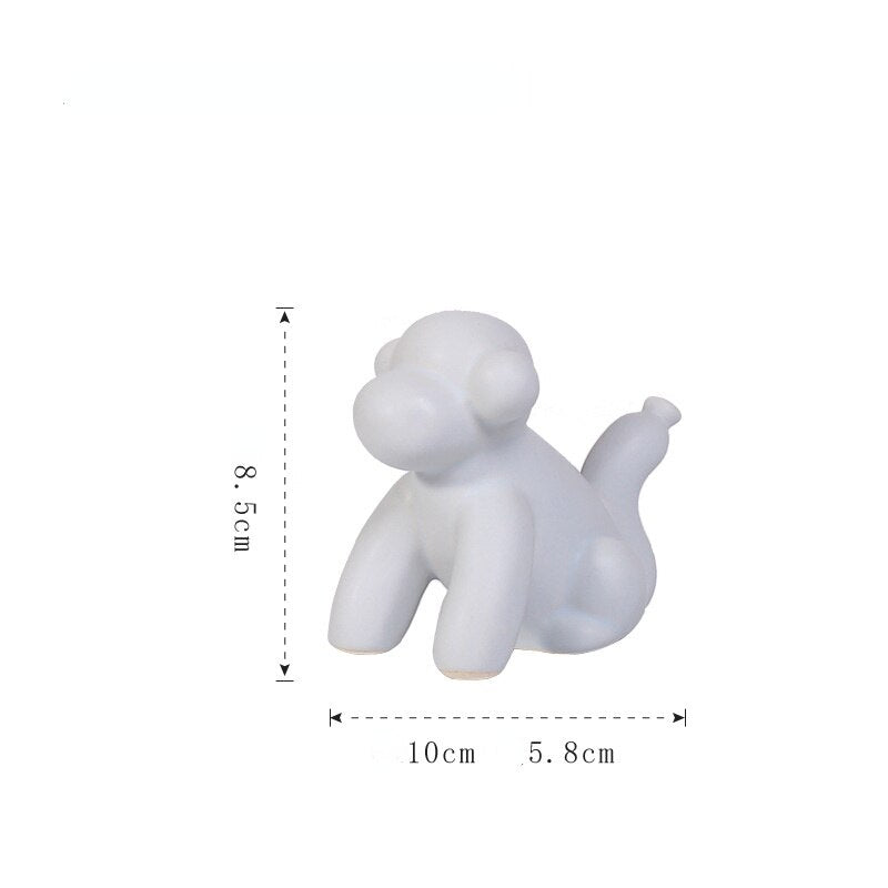 Statuette singe en ballon de baudruche