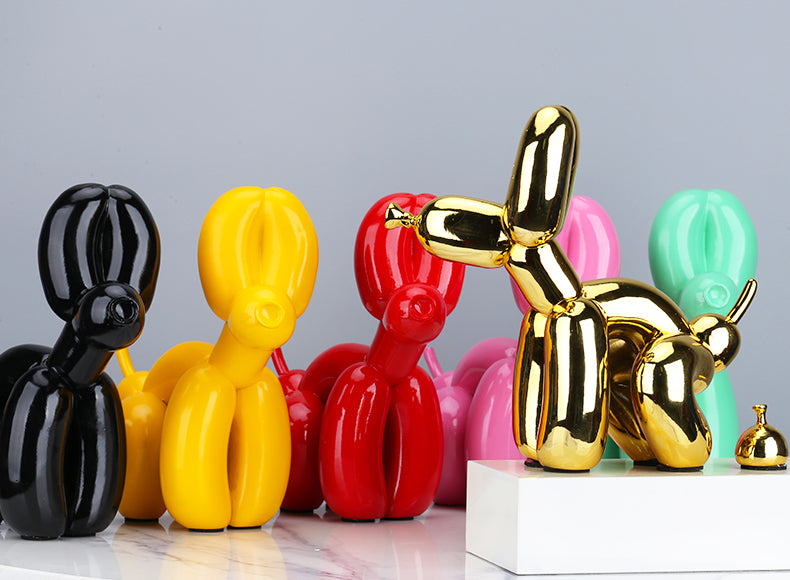 Statuette Balloon Dog crotte