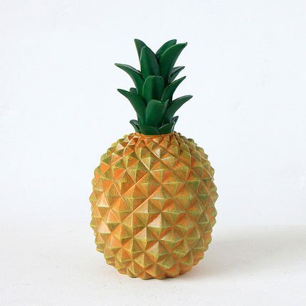 Statuette ananas coloré