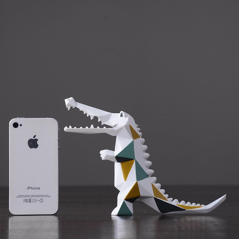 Statuette crocodile