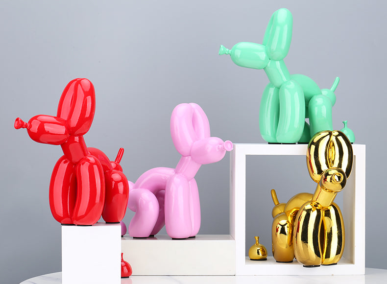 Statuette Balloon Dog crotte