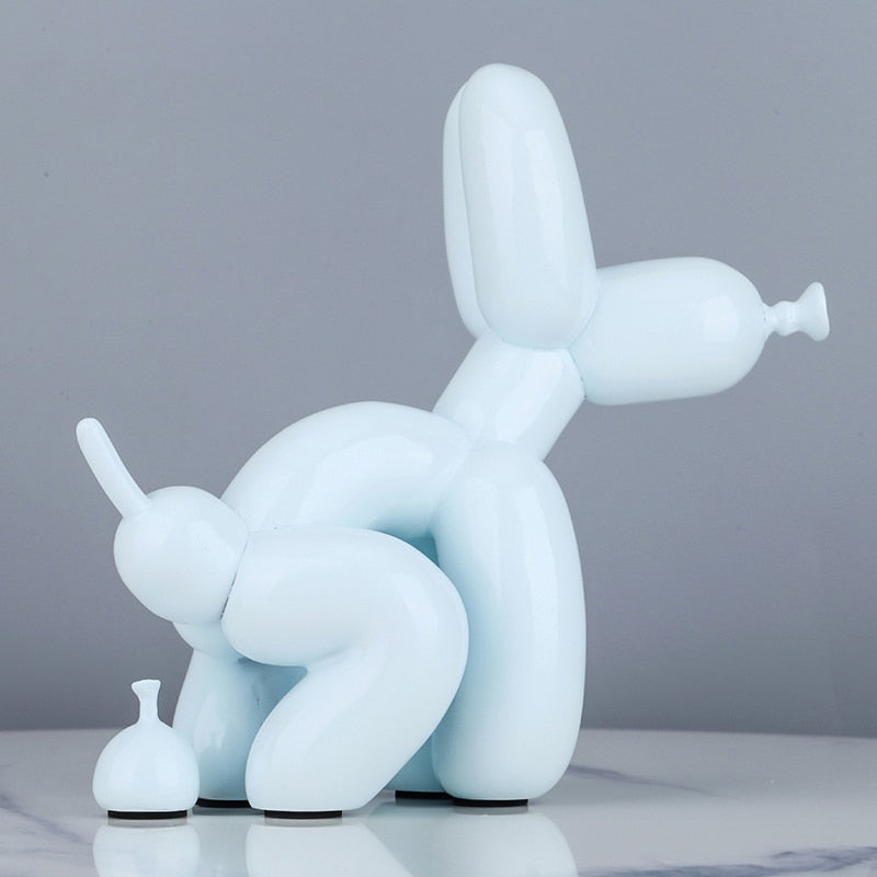 Statuette Balloon Dog crotte