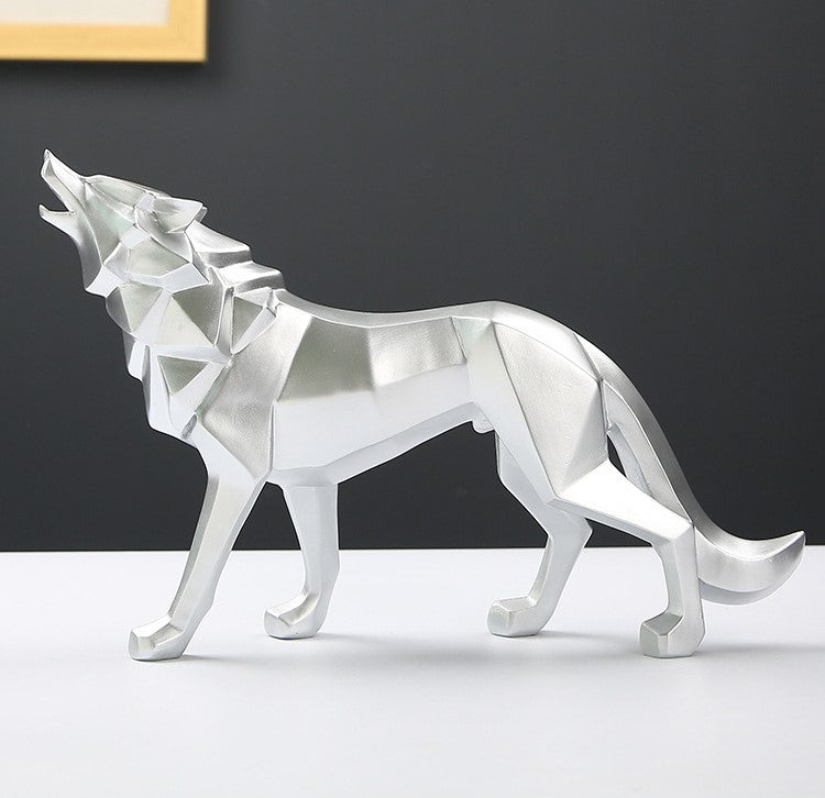 Statuette loup