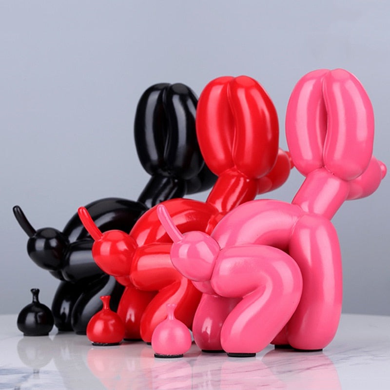 Statuette Balloon Dog crotte