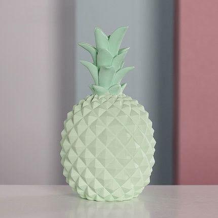 Statuette ananas coloré