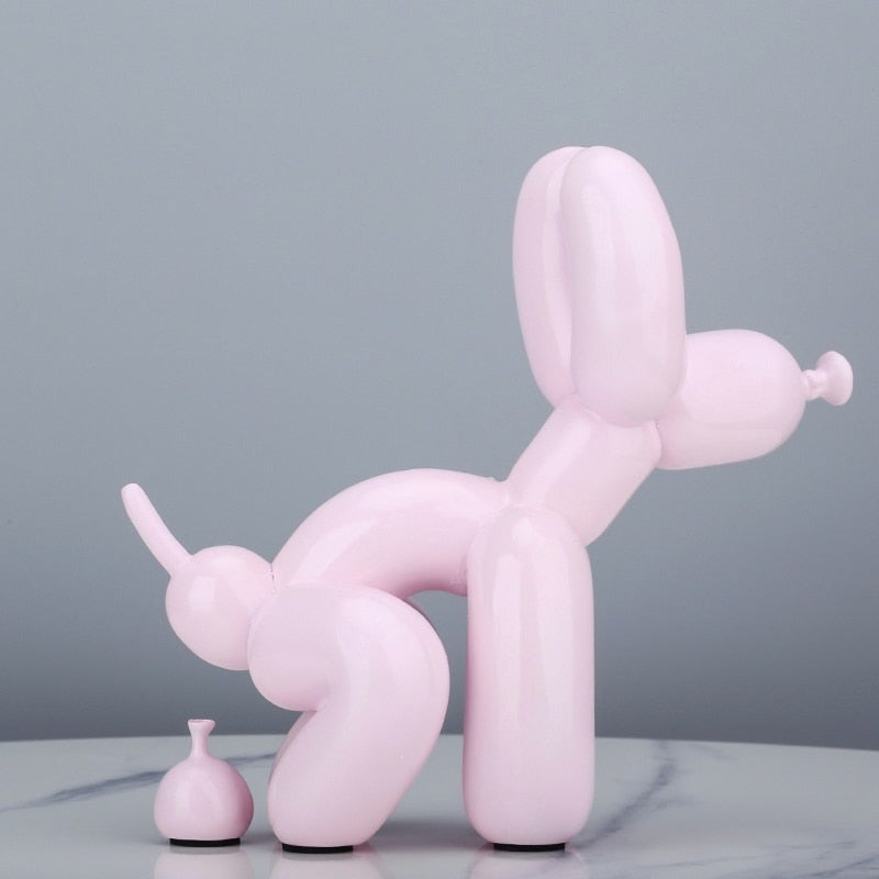 Statuette Balloon Dog crotte