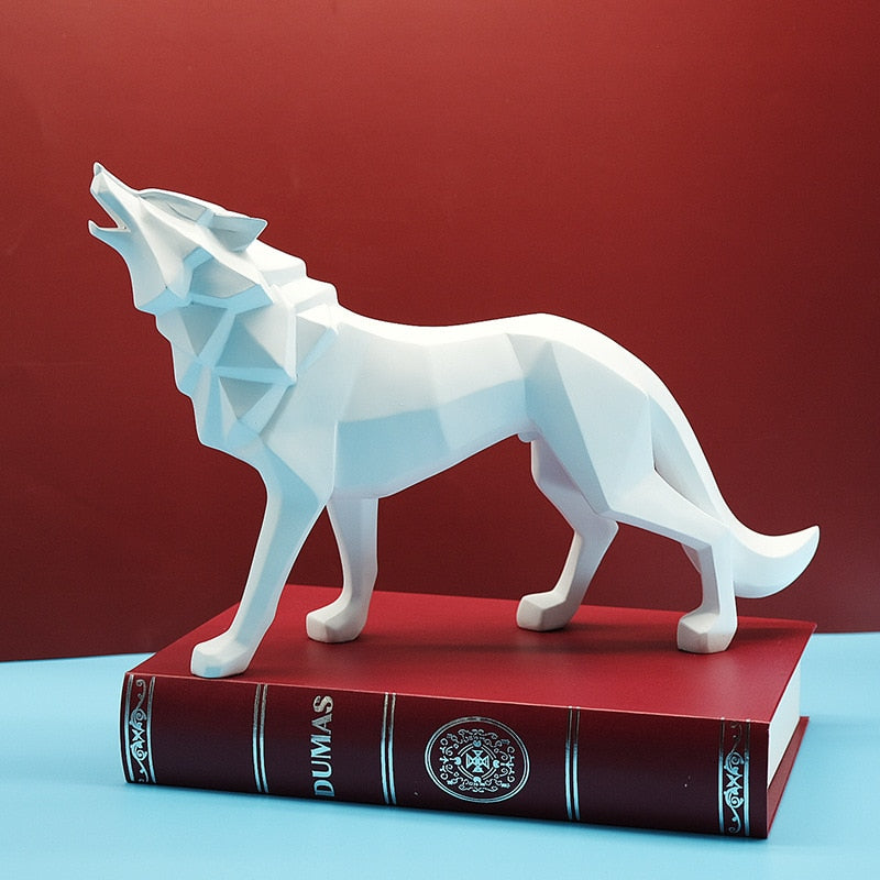 Statuette loup