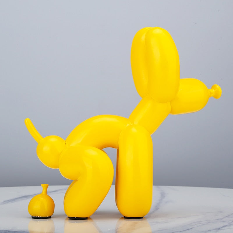 Statuette Balloon Dog crotte