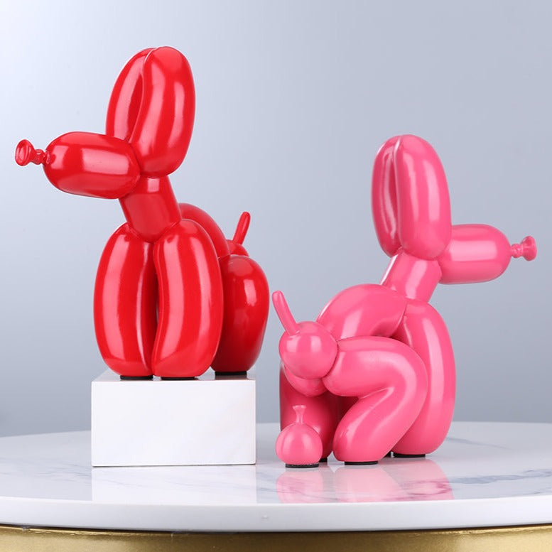 Statuette Balloon Dog crotte