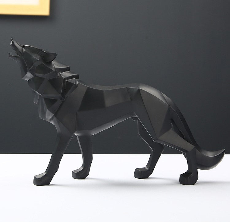 Statuette loup