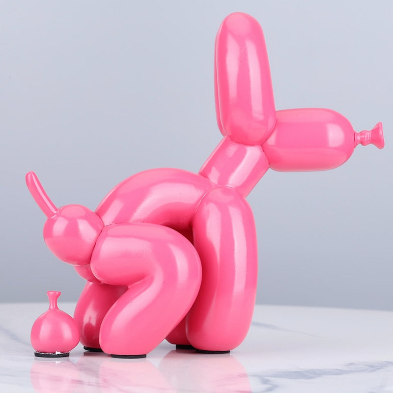 Statuette Balloon Dog crotte