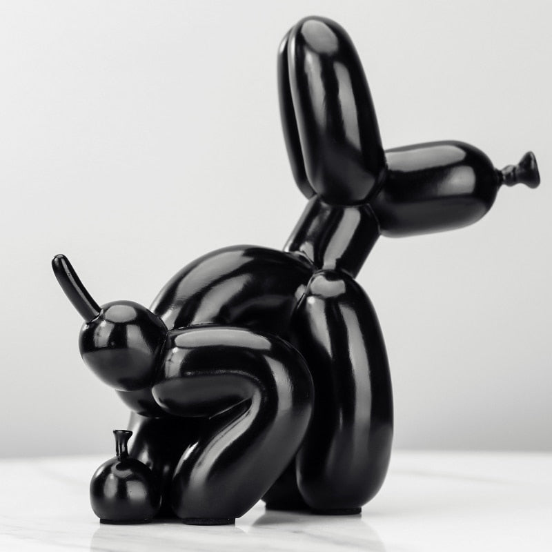 Statuette Balloon Dog crotte