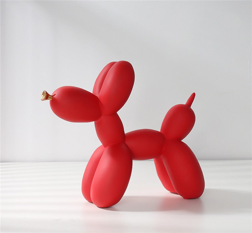 Statuette Balloon Dog avec le museau doré