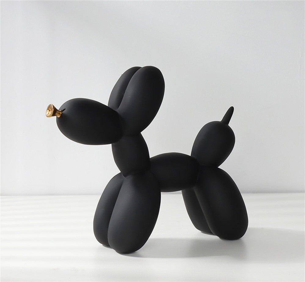 Statuette Balloon Dog avec le museau doré