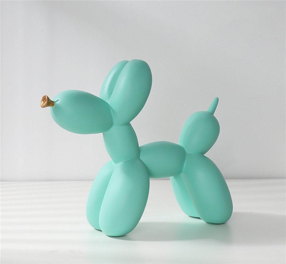 Statuette Balloon Dog avec le museau doré