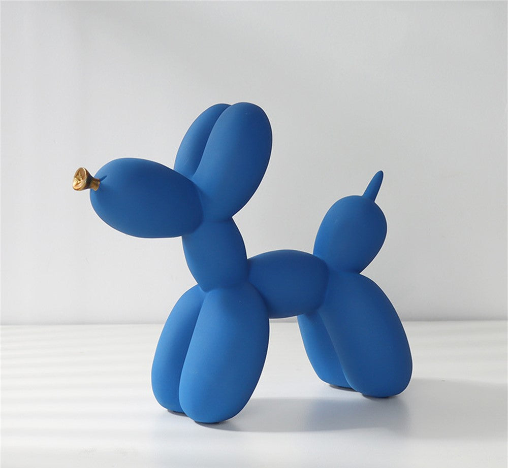 Statuette Balloon Dog avec le museau doré