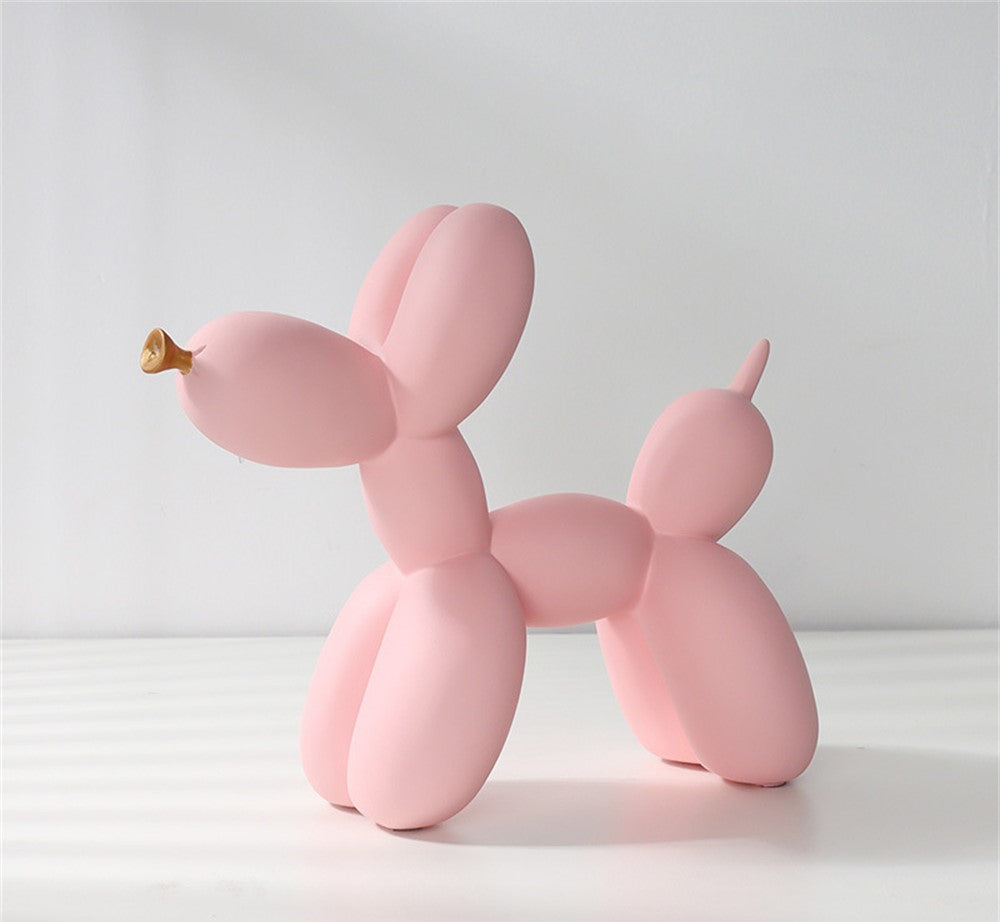 Statuette Balloon Dog avec le museau doré