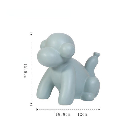 Statuette singe en ballon de baudruche