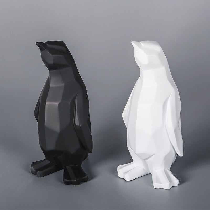 Statuette pingouin