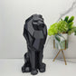 Statuette lion assis