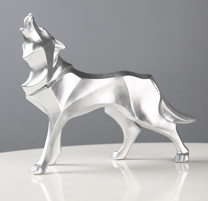 Statuette loup